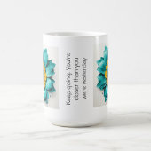 Rêver grand, travailler dur ( Conception de Mug ) (Centre)