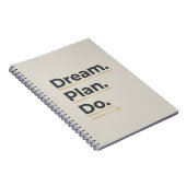 Rêver. Planifier. Agir. – Cahier de définition d'o (Côté Droit)