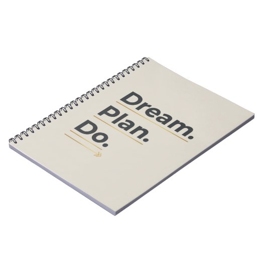 Rêver. Planifier. Agir. – Cahier de définition d'o (Côté gauche)