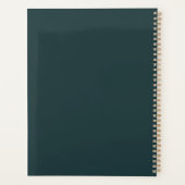 Rêver, planifier, faire planificateur 12 mois en v (Dos)