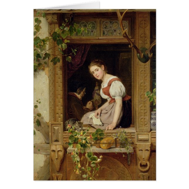 Rêver sur le rebord de fenêtre (Devant)