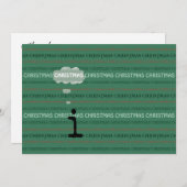 Rêver un Noël blanc avec vous Invitation (Devant / Derrière)