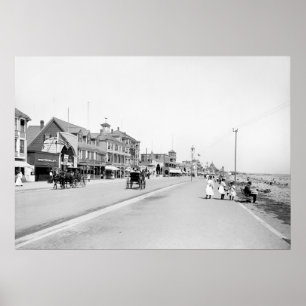 Revere Beach, Massachusetts, 1905 Poster