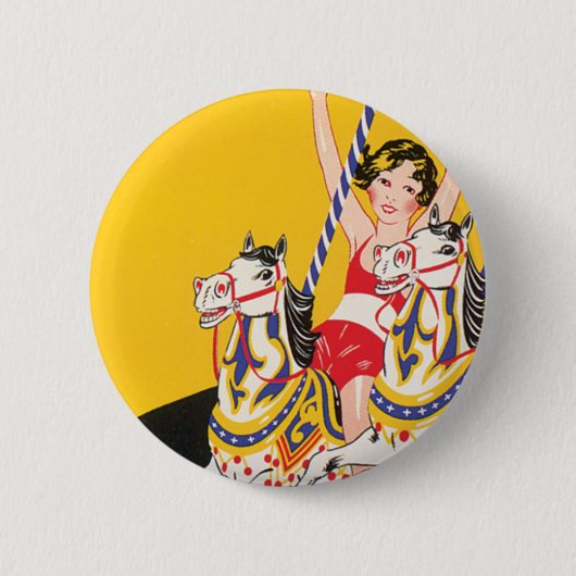 Revere Beach zondag Ronde Button 5,7 Cm (Voorkant)