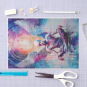 Reverence & Sunrise, Guardian Angel Paper Collage Tissuepapier (Craft)