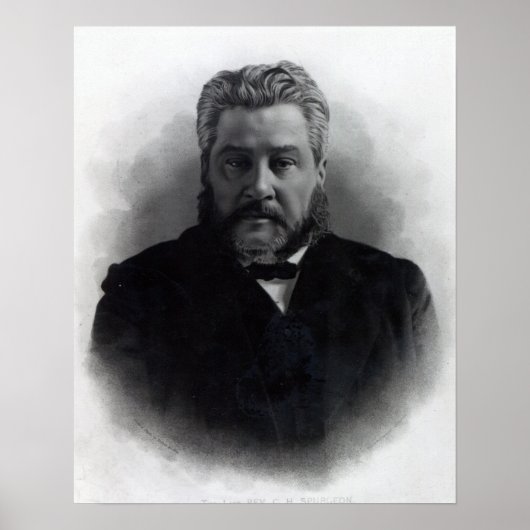 Reverend Charles Haddon Spurgeon Poster (Voorkant)