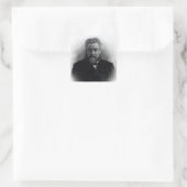 Reverend Charles Haddon Spurgeon Vierkante Sticker (Tas)