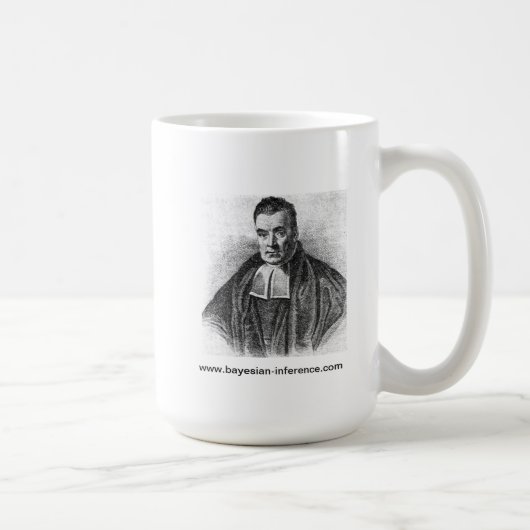 Reverend Thomas Bayes Coffee Mok (Rechts)