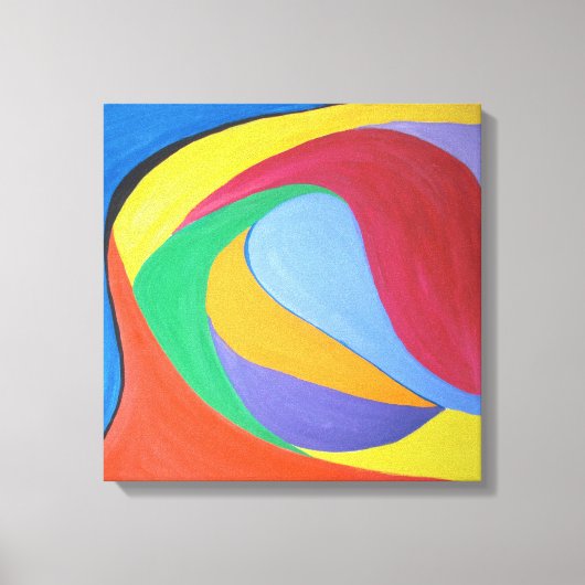 Rêverie, art mural abstrait (Recto)