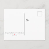 Rêverie de coucher de soleil sur la plage Carte po (Dos)