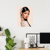 Rêverie de pêche | Affiche de portrait vertical (4 (Bureau à domicile)