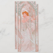 Reverie du Soir (1899) Bladwijzer Menu (Voorkant / Achterkant)