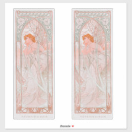 Reverie du Soir (1899) Sticker