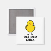 Revermoeid Chick Magneet (Voorkant / Achterkant)