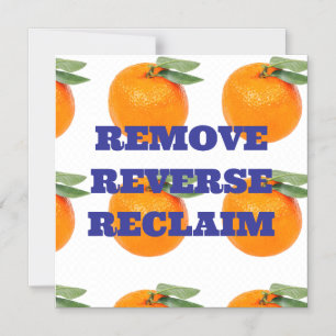 REVERSE RECLAIM MAGNEET VERWIJDEREN MAGNETISCHE UITNODIGING