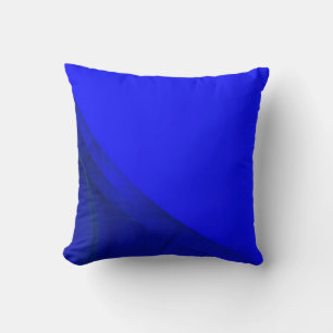 Reversible Bright Royal Bleu Coussin fractal