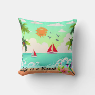 Reversible Life est un Coussin de plage