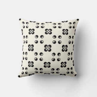 Reversible Modern Geometric Polkadot Kussen