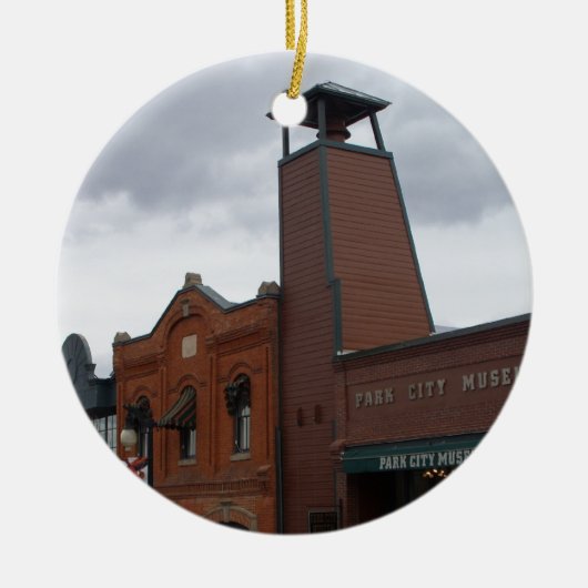 Reversible Park City Souvenir Ornament (Voorkant)