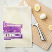 Rêves à manger Serviette de cuisine (Quart Plié)