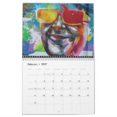 Rêves Abstraits Calendrier de 12 mois (Feb 2027)