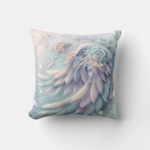 Rêves Ange de Noël Ailes Jeter Oreiller