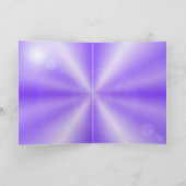 Rêves arc-en-ciel à fleurs violettes (Intérieur)