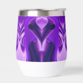Rêves arc-en-ciel violet 3D, Alien (Gauche)
