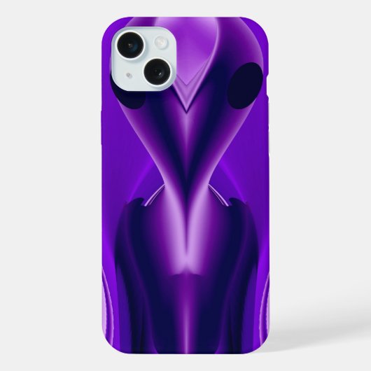 Rêves arc-en-ciel violet 3D, Alien (Verso)