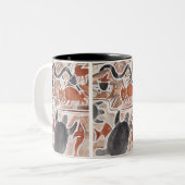 Rêves australiens Animaux Tortues serpent Mug (Devant gauche)