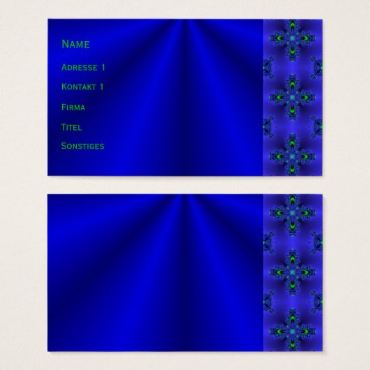 Rêves bleus (Devant & derrière)