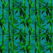 Rêves de Forêt Tropicale Bambou
