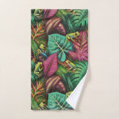 Rêves de grenouille arboricole motif de surface tr (Serviette à main)