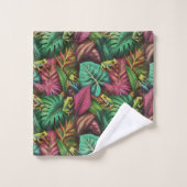 Rêves de grenouille arboricole motif de surface tr (Gant de toilette)