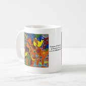 "Rêves de Jamaïque" Mug blanche (Devant gauche)
