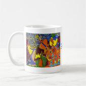 "Rêves de Jamaïque" Mug blanche (Gauche)