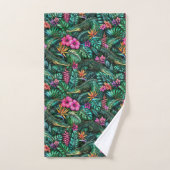 Rêves de jungle de crocodile - Motif de surface sa (Serviette à main)