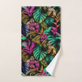 Rêves de jungle de singe motif de surface transpar (Serviette à main)