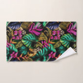 Rêves de jungle de singe motif de surface transpar (Serviette à main)