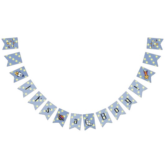 Rêves de la bannière de Bunting Mobile Space (Tout)