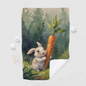 Rêves de Lapin de Prairie : Serviette de Golf Fant (En situation)