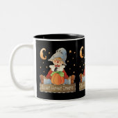 Rêves de moisson Scarecrow automne tasse de café (Gauche)