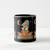 Rêves de moisson Scarecrow automne tasse de café (Centre)