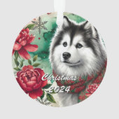 Rêves de Noël Husky (dos)