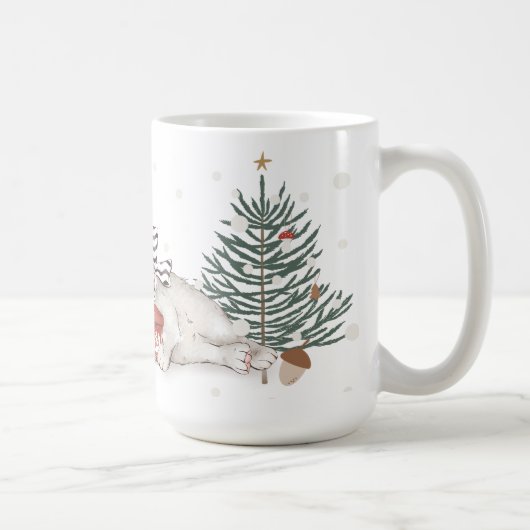 Rêves d'hiver - Mug de vacances Whimsical (Droite)