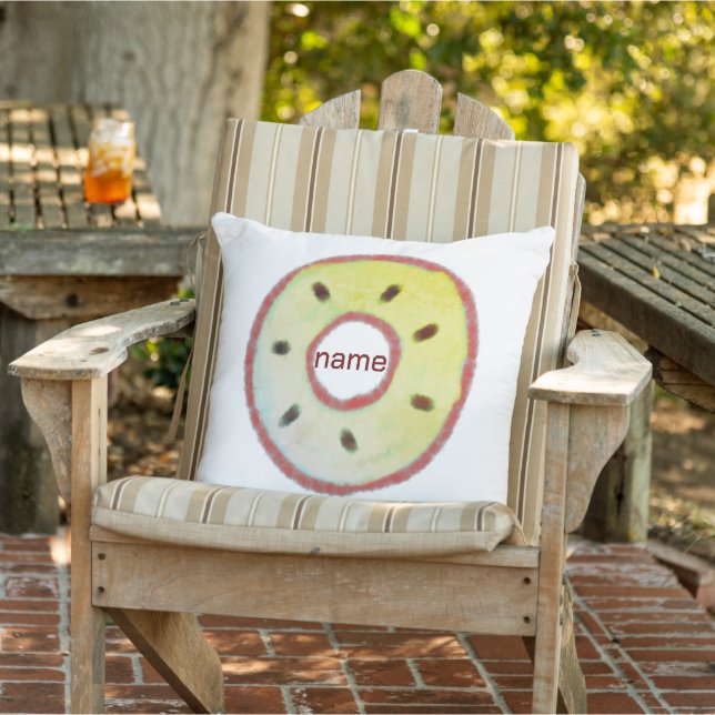 RÊVES DOUCES COUSSIN VERT (Chaise)