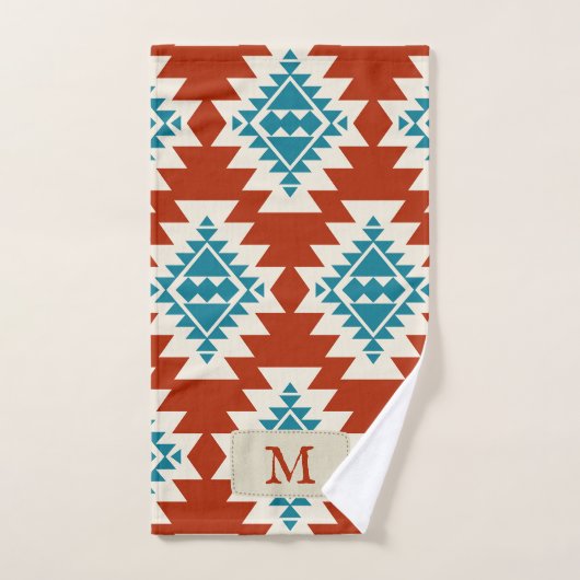 Rêves du désert chaud Sud-Ouest Russe Motif (Serviette à main)