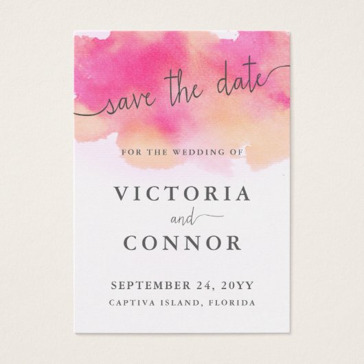 Rêves dynamiques Enregistrer les cartes de dates | (Devant)