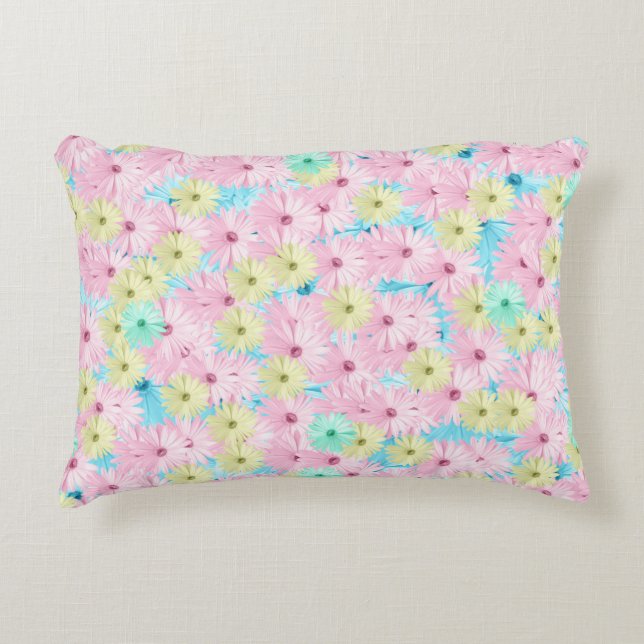 Rêves roses Fille tournesol Coussin (Devant)