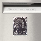 Rêves sont Aimant Rectangle éphémère 6.4cm (In Situ (Lave-vaisselle))